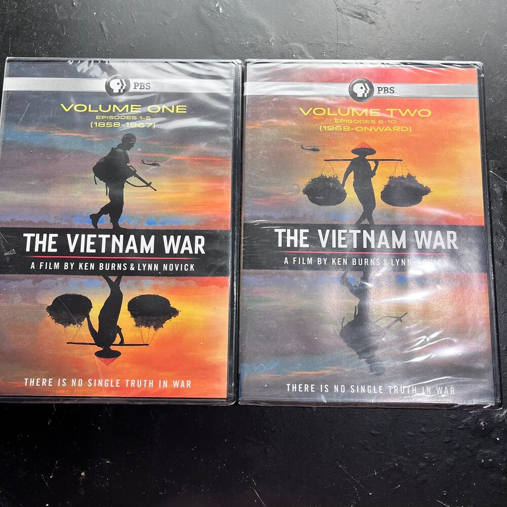 PBS The Vietnam War DVD Set Vol 1 & 2 Ken Burns NEW Factory Sealed